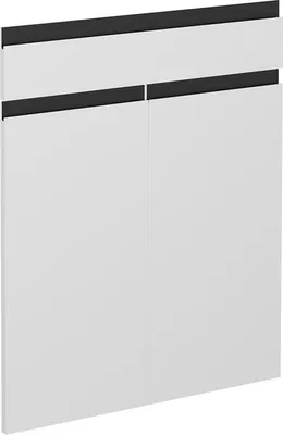 Produktbild von Küchenfront Vicco R-Line Weiß 59.6 x 70.8 cm Möbelfront für den Schubunterschrank, Model 39524