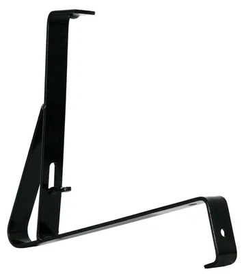 Produktbild von DAPRONA Schneefangstütze für Schneefanggitter 32,5cm, Halterung für gewellte Dachziegel (Frankfurter Pfanne) Schwarz Rheinland