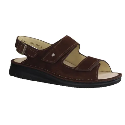 Produktbild von Finn Comfort Benin Herren Sandale, Bequem, Braun, Leder, Wechselfubett - Herrenschuhe Sandale / Pantolette, Braun, leder (oilbuk)