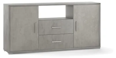 Immagine prodotto di Mobile 2 Ante 2 Cassetti 174x84x41 cm Cemento