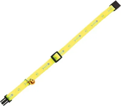 Produktbild von Karlie Art Sportiv Fisch - Katzenhalsband - Nylon - Gelb - 30x1 cm