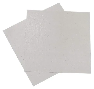 Mica-Platten für Mikrowelle, 13x13 cm, 0,4 mm, 2 Stück