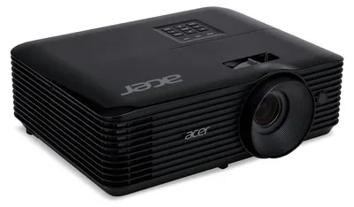 Obrázek produktu pro ACER Projektor X1228H, DLP 3D, XGA (1024x768), 4500ANSI, 20000:1, VGA, HDMI, 1x3W, 2.8 kg,ColorBoost 3D, ColorSafe II