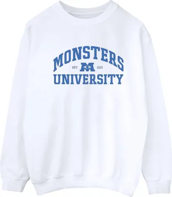 Image de Disney - "Monsters University" Sweat-shirt pour homme BI40446 (L) (Blanc)