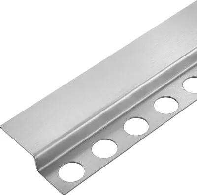 Zdjęcie produktu dla Listwa spadkowa podłogowa czołowa 130 cm inox