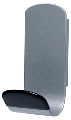 Produktbild von Unilux Steely, Drinnen, Kleiderhaken, Grau, Polyvinylchlorid (PVC), Stahl, Magnet, 12 kg