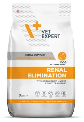 Produktbild von VET EXPERT Veterinary Diet Renal Elimination Dog - Trockenfutter für Hunde - 2 kg