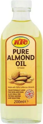 Produktbild von Öl KTC | Pure Almond Oil | Vielseitiges Öl für Küche und Pflege | 200 ml