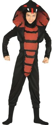 Obrázok produktu pre Kostým Cobra Ninja pre deti veľkosti 98 - 146, veľkosť:110/116