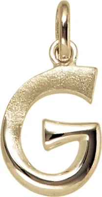 Produktbild von Anhänger Buchstabe G 375 Gold Gelbgold 15,1x9,8mm Halsschmuck Buchstabenanhänger