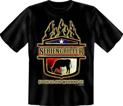 Produktbild von Seriengriller - Ich schlage je - Textilien - T-Shirt