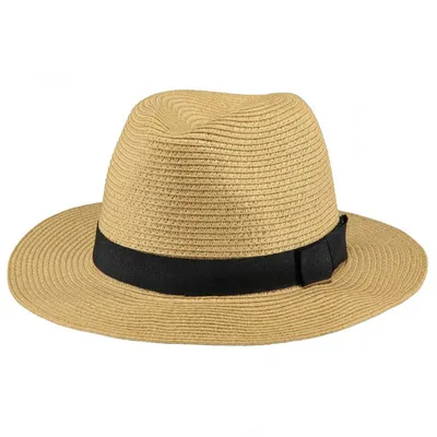 Immagine prodotto di Barts Aveloz, Adulto, Unisex, Berretto, Giallo, Cappello di paglia, marrone chiaro