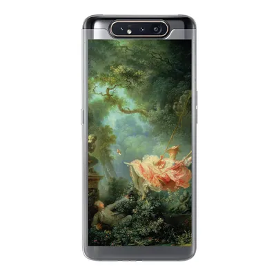 Produktbild von MuchoWow® Handyhülle Schutzhülle Hülle für Samsung Galaxy A80 Die Schaukel - Jean-Honoré Fragonard - Kunstwerk Silikon Softcase Handy Hülle - Schutzdeckel