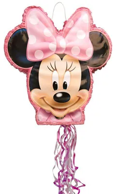 Obrázek produktu pro Piňata MINNIE -  51x 46 cm - tahací