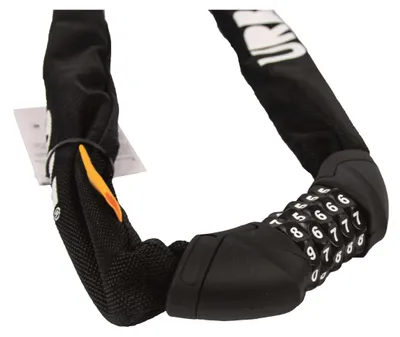 Produktbild von URBAN PROOF Zahlenschloss, Kettenschloss 100 cm, Ø 8mm, schwarz