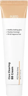 Produktbild von PURITO Cica Clearing BB Cream #15 Rose Ivory 30ml