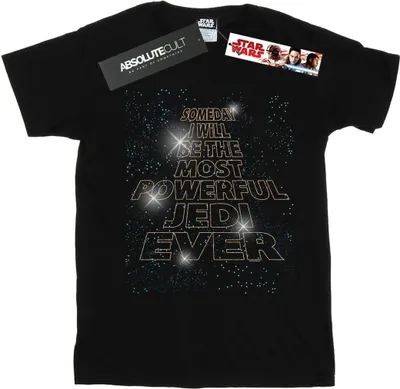 Produktbild von Star Wars - "Most Powerful Jedi" T-Shirt für Herren BI46483 (3XL) (Schwarz)