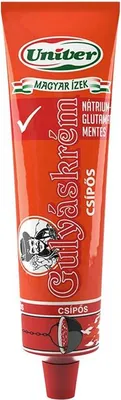 Produktbild von Gulaschcreme scharf (Gulyaskrem csipös) 160g