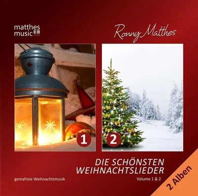 Produktbild von Die Schönsten Weihnachtslieder (1 & 2), Gemafrei