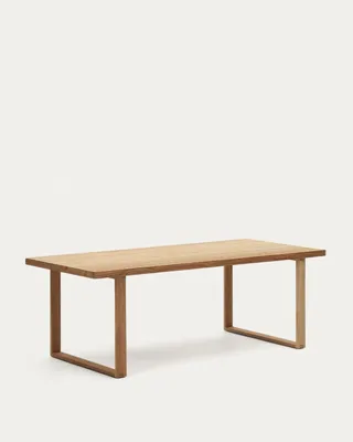 Produktbild von Gartentisch Canadell 220 x 100 x 77 cm Teakholz Esstisch Tisch Garten Neu