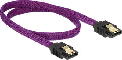 Obrázok produktu pre DeLOCK 83691 SATA-Kabel 0,5 m SATA 7-pin Violett