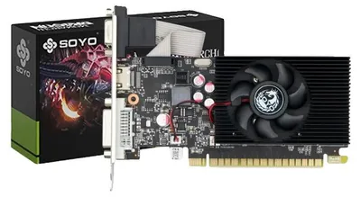 Image de Carte graphique, 4 Go de mémoire GDDR3, compatible réalité virtuelle, modèle GT740 4G