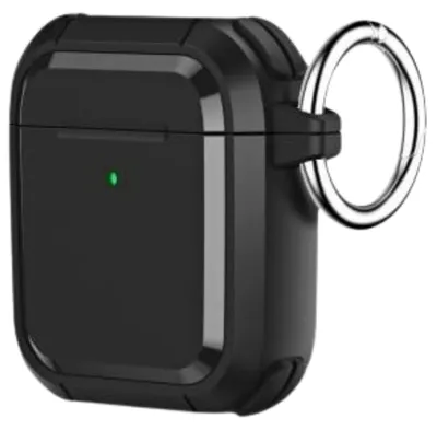 Productafbeelding van BELINE AirPods beschermhoes, stevige uitvoering, voor AirPods 1/2, zwart/zwart