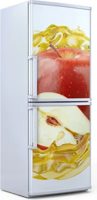 Produktbild von Kühlschrankdekoration 70x180 cm Aufkleber auf dem Kühlschrank - Splash Früchte Spritz