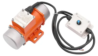 Produktbild von Vibrationsmotor - Elektrischer Universalmotor - 40W 220V - 3000 U/min - Mit Drehzahlregler - Orange