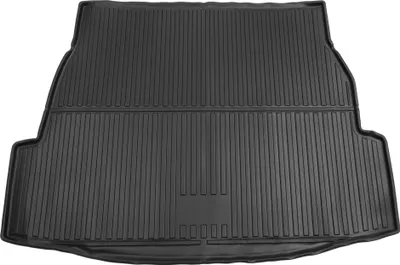 Produktbild von Cargo Liner Kofferraummatte Kofferraum Laderaum Kofferraumwanne Matte für Toyota RAV4 5 Sitz 2019-2024 TPE Schwarz Anti-Rutsch Streifenmuster