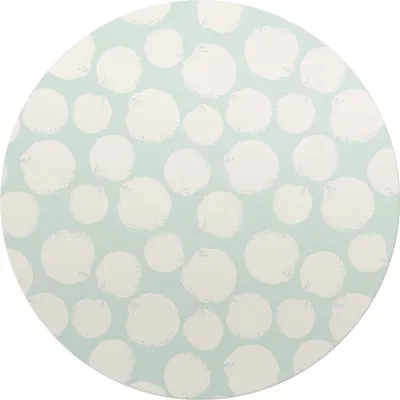 Produktbild von Pastellpunkte – Bodenschutzmatte – Stuhlunterlage – Bürostuhlmatte – Rutschfeste Bodenmatte – Schutzmatte für Hartboden – fi 100 cm