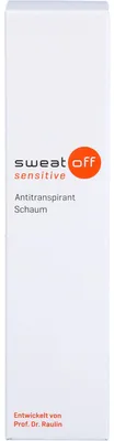 Produktbild von Sweat-off sensitive Antitranspirant Schaum gegen starkes Schwitzen an diversen Körperstellen., 75 ml Lösung