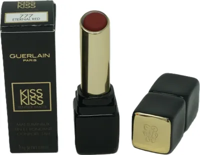 Zdjęcie produktu dla Guerlain Kiss Tender Matte Lipstick 999 Eternal Red 1Un