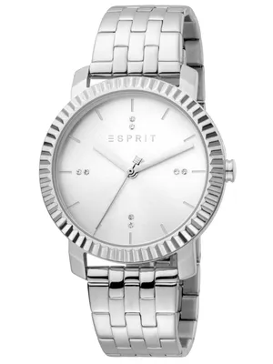 Produktbild von Esprit ES1L185M0045 Menlo Silver Uhr Damenuhr silber