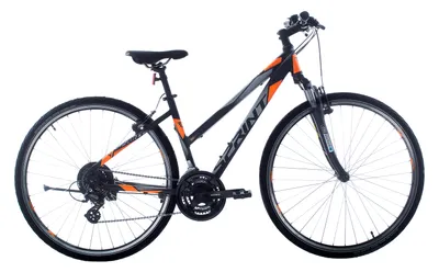 Produktbild von Trekkingrad SPRINT SINTERO LADY 1 28", schwarz/orange, Alu