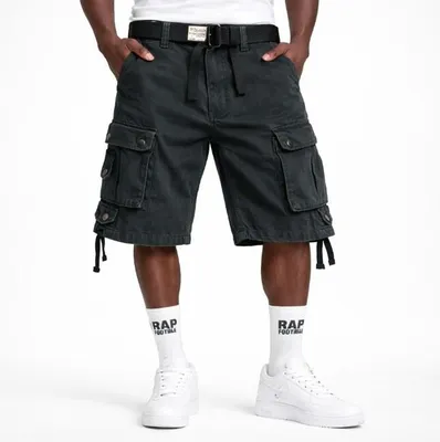 Produktbild von SURPLUS Division Shorts, schwarz
