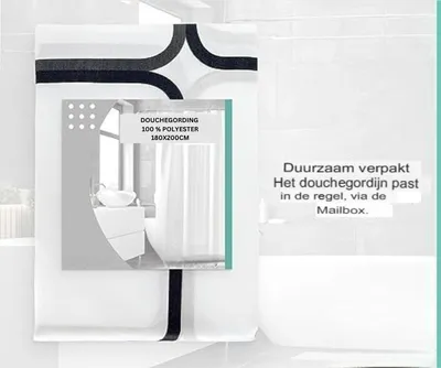 Duschvorhang Textil
