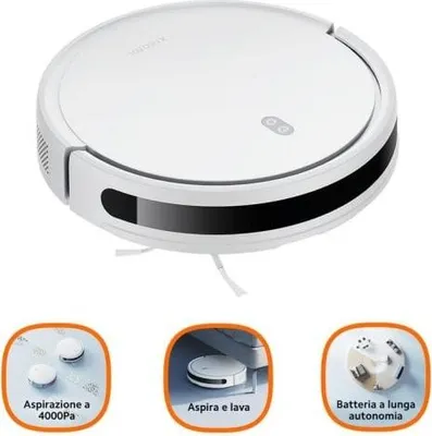 Immagine prodotto di Xiaomi E10 - Senza sacchetto - Bianco - Rotondo - 0,4 l - 0,2 l - 2600 mAh