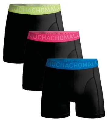 Produktbild von Muchachomalo Herren Boxershorts – 3er Pack – Microfaser & Stretch – Leichte Sport-Unterwäsche – Größe S - MICROFIB1010-165