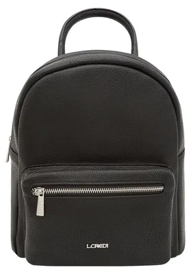 Productafbeelding van L.CREDI vrijetijdsrugzak rugzak Budapest Backpack Black zwart