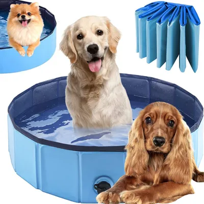 Produktbild von BASIN für Hund faltbar für Sommerhitze klein 80x30cm