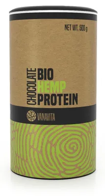 Produktbild von GymBeam - Hanfprotein - VanaVita, 500 g, Schokolade