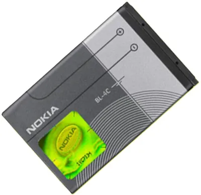 Produktbild von Li-Ion Akku für Nokia Original BL-4C für Nokia 1202 1203 1661 1662 2650 3500 classic 5100 6100 6101, 6102, 6103, 6125, 6131, 6136, 6170, 6260, 6300