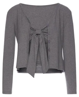 Image de Ensemble 2 pièces pour femmes DULCEY - gris, taille XS