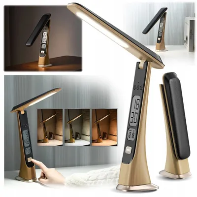 Produktbild von Faltbare LED-Schreibtischlampe für den Schulgebrauch, Nachttischlampe, verstellbar