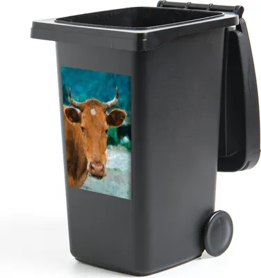 Produktbild von MuchoWow® - Mültonnen-sticker - Sticker - Aufkleber für die Mülltonne