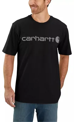 Immagine prodotto di Maglietta Carhartt 103361 Dearborn Relaxed Logo  Nera/Grigia M