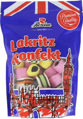 Immagine prodotto di Caramelle alla liquirizia Rexim, confezione da 300 g