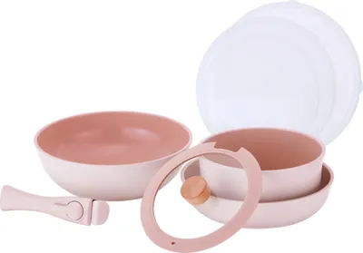 Produktbild von Neoflam - MIDAS Plus 8 tlg. Set - Pink