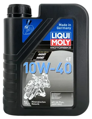 Produktbild von Liqui Moly Motorbike 4T Basic Street 10W-40 1 Liter (3044)